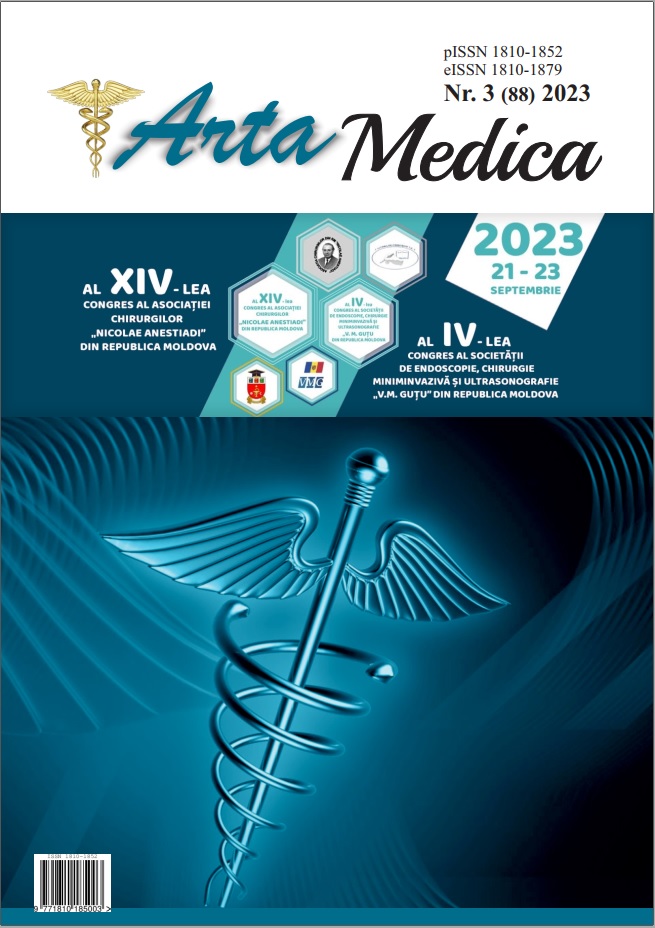 					View Vol. 88 No. 3 (2023): Arta Medica
				