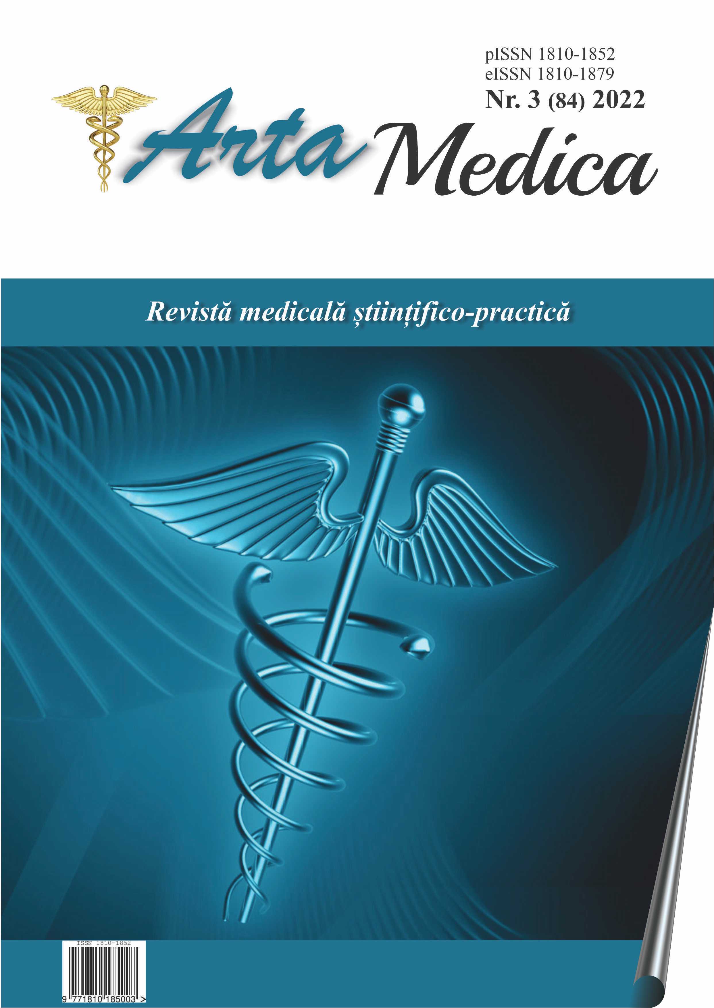 					View Vol. 84 No. 3 (2022): Arta Medica
				