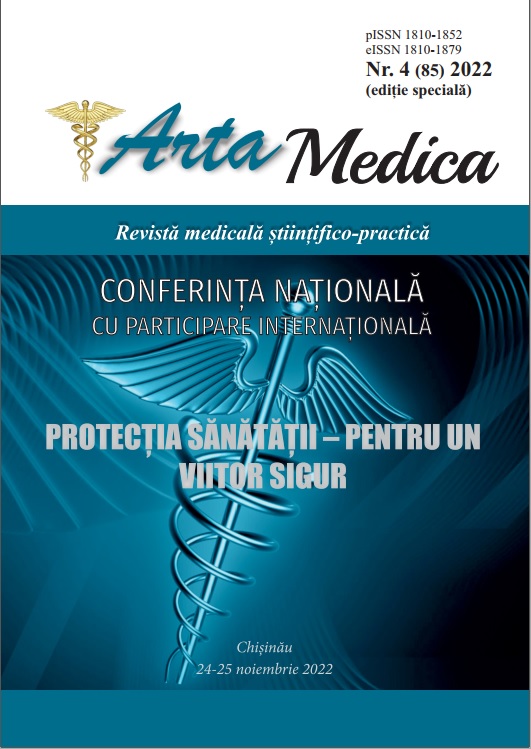 					View Vol. 85 No. 4 (2022): Arta Medica
				
